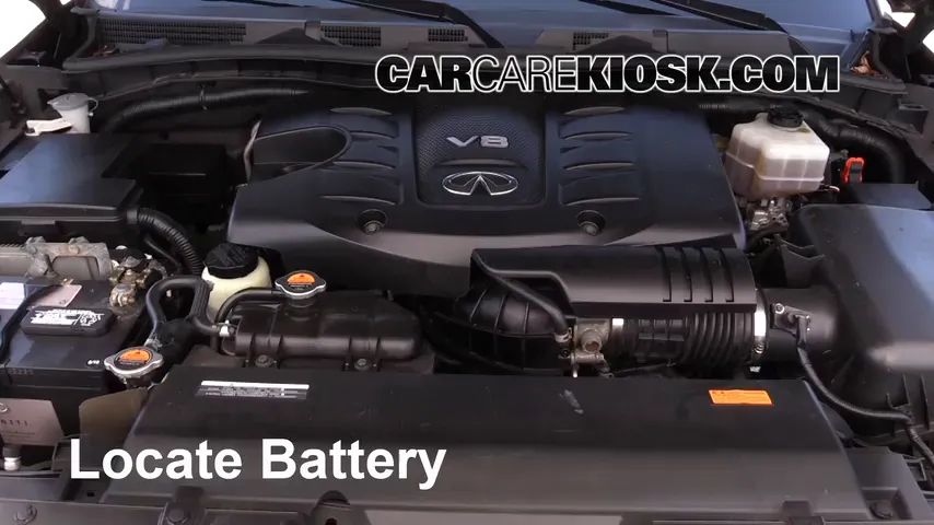 2011 Infiniti QX56 5.6L V8 Battery